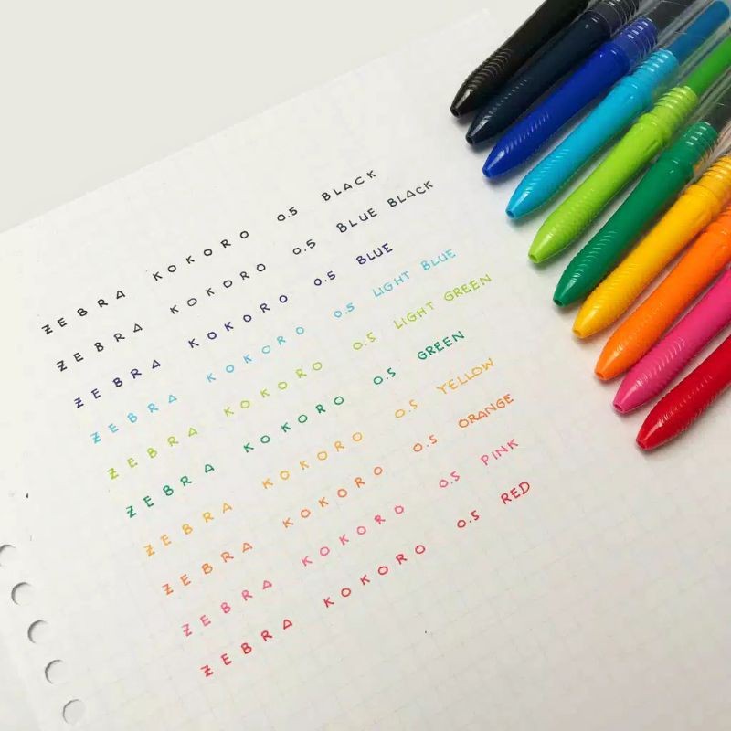 

SALE PULPEN ZEBRA KOKORO 0.5 MM / GEL PEN KOKORO ZEBRA / PULPEN GEL KOKORO 0.5 MM YE9