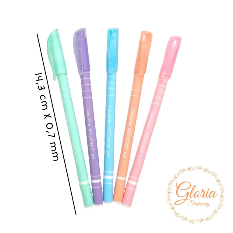 

MILIKI SEGERA CASTELLO NEOGRIP PULPEN / BOLPEN CASTELLO NEOGRIP/ STANDARD CASTELLO NEOGRIP TI5
