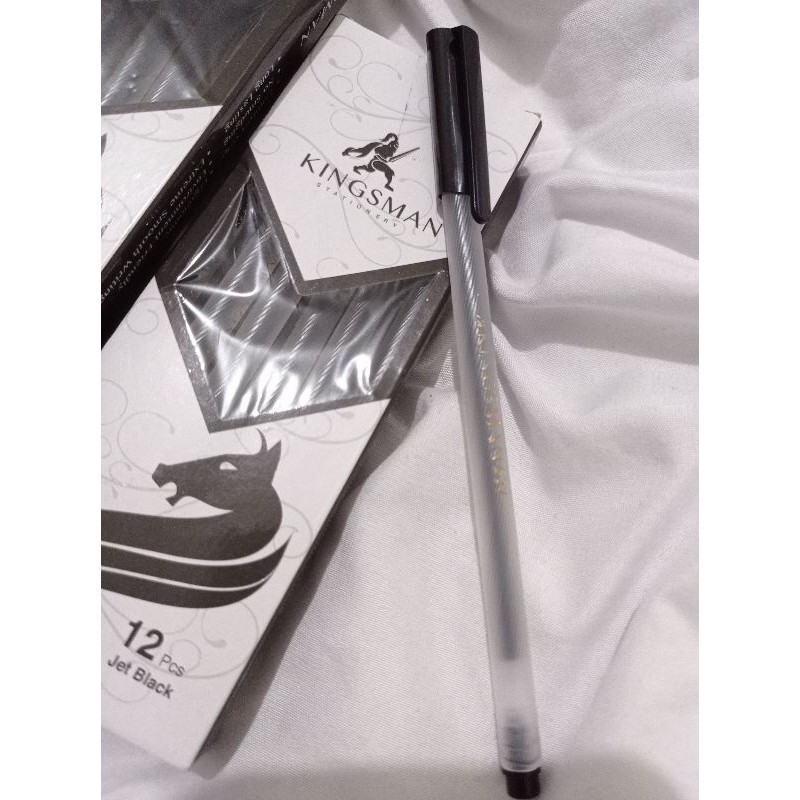 

DAPATKAN [DM89] KINGSMAN - READY STOK 12PCS PULPEN HITAM KINGSMAN G37 H8