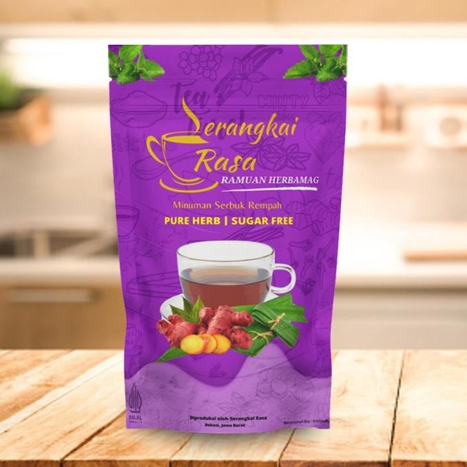 

TERBARU [ POUCH UNGU ] TEH REMPAH SERANGKAI RASA HERBAMAAG | JSR | MAAG GERD !!!!!