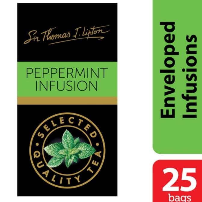 

TERBARU LIPTON PEPPERMINT INFUSION TEA STL 25S/LIPTON TEA/TEH LIPTON !!!!!