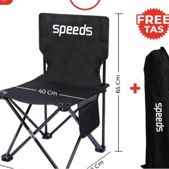 Kursi Lipat Outdoor Portable Kursi Camping Bangku Gunung Speed (Xl)