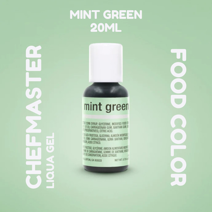 

Chefmaster LiquaGel Mint Green 20gr