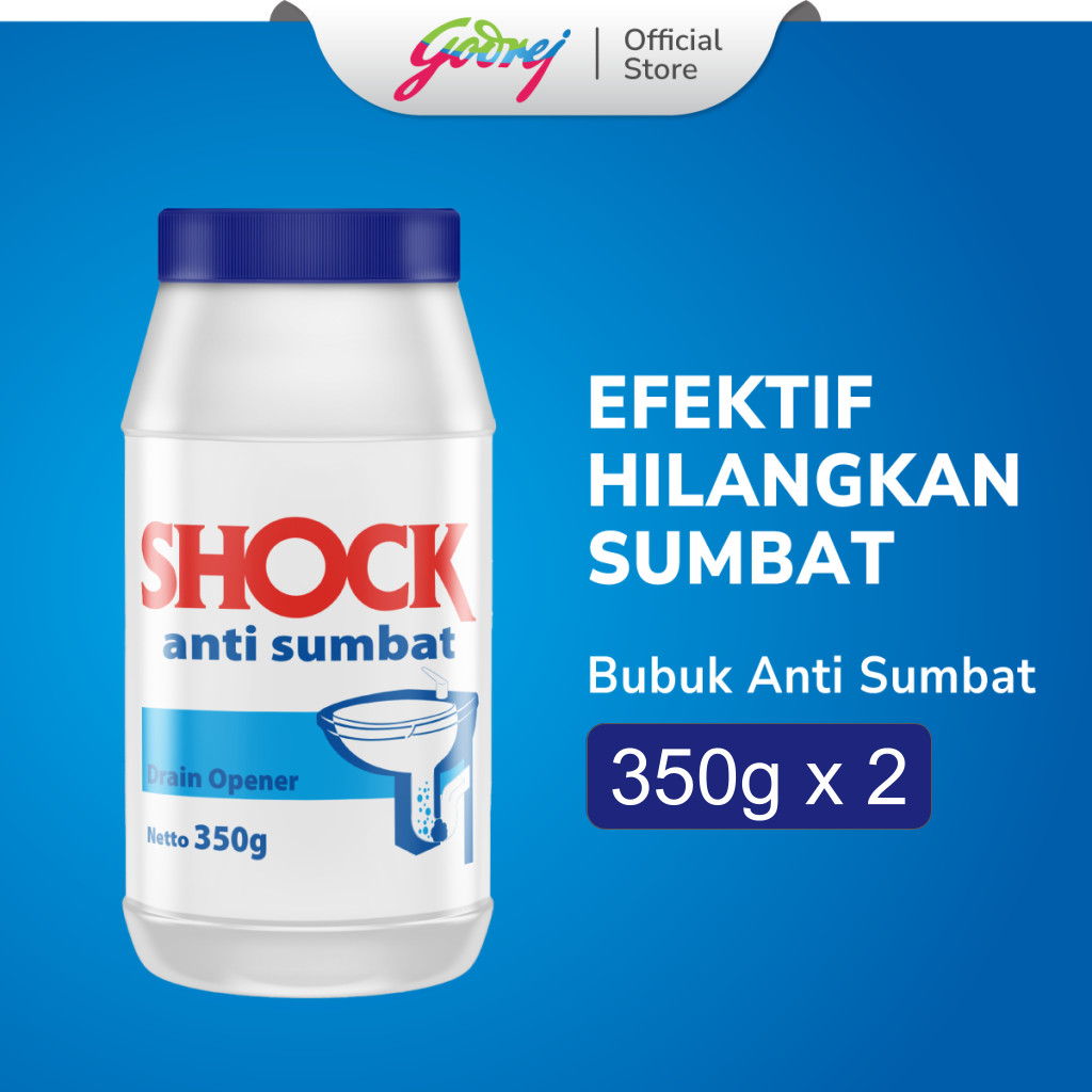 Shock Anti Sumbat Botol 350 gr x2