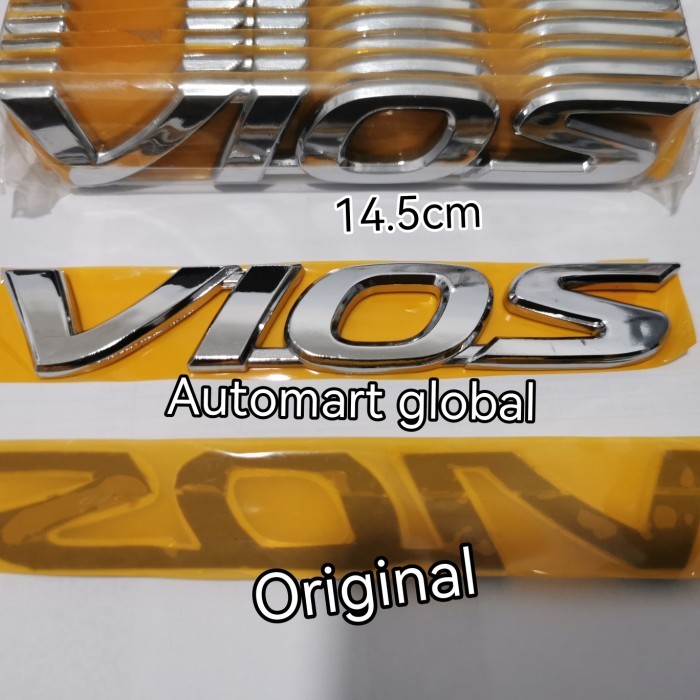 Logo emblem belakang vios limo original