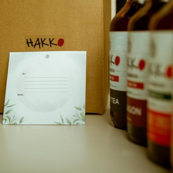 

READY STOCK HAKKO KOMBUCHA GIFT | SET OF FOUR !!!!!