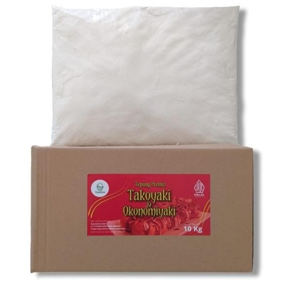 

Tepung Prex Takoyaki Dan Okonoyaki Titiandfood Kemasan 10Kg Halal