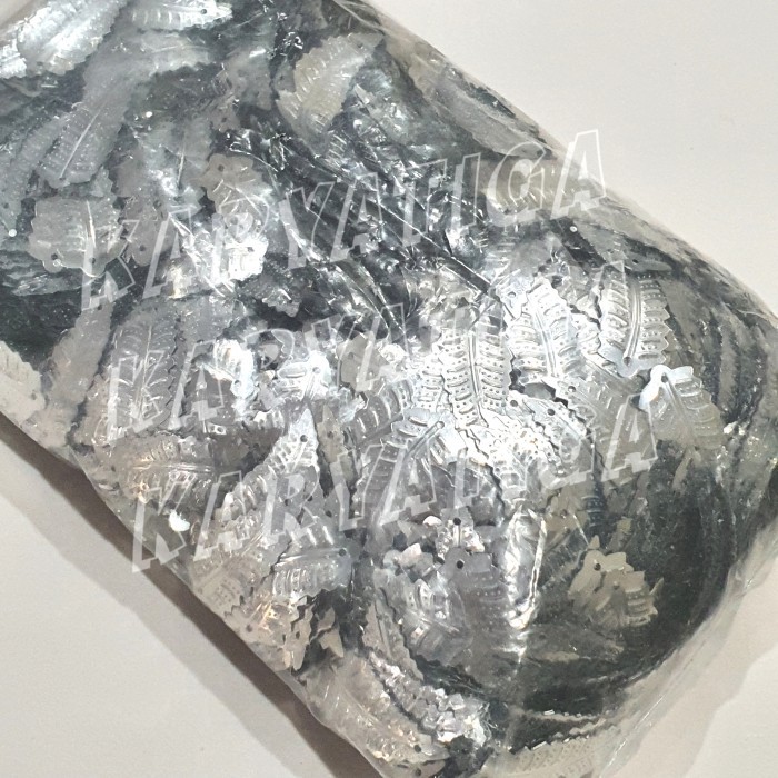 PROMO Payet Manik Daun Raja - Emas (1 Pon)