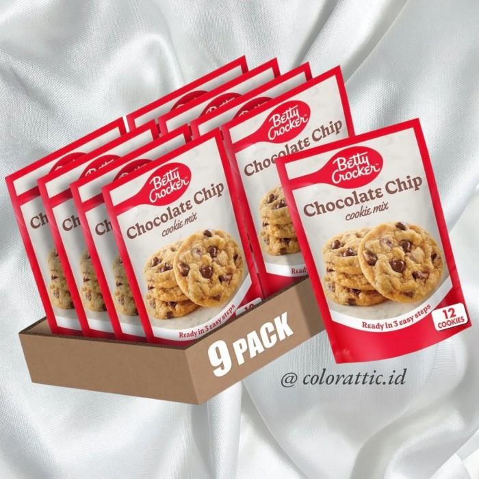 

BETTY CROCKER CHOCOLATE CHIP COOKIE MIX - FROM USA Kualitas Terbaik