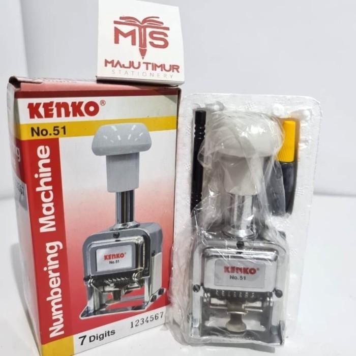 

Numbering Machine 7 Digit Kenko N.51