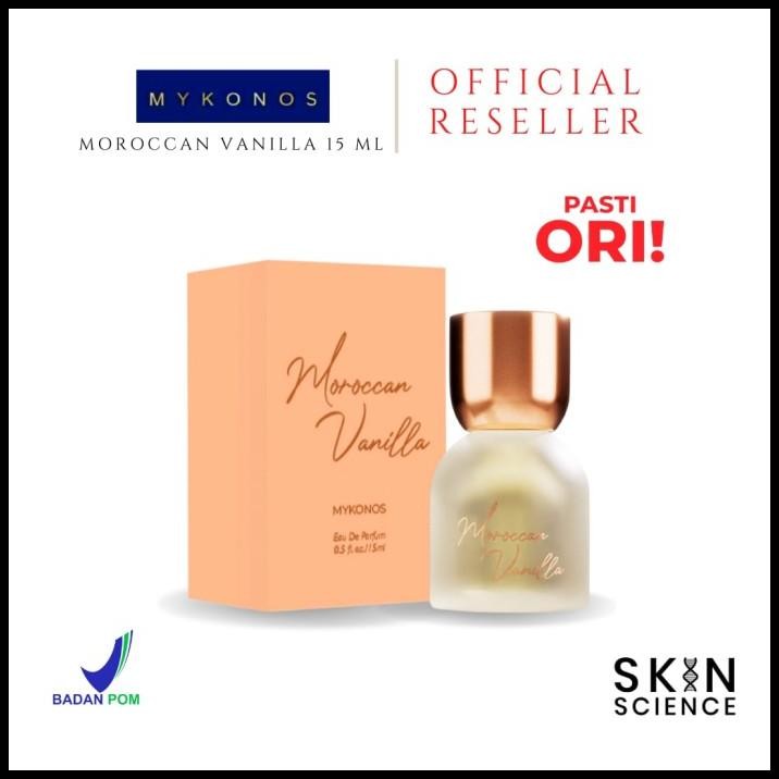 Mykonos Parfum Moroccan Vanilla Travel 15Ml Parfum Tahan Lama