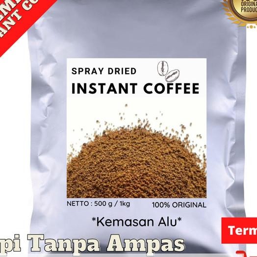 

Instant Coffee / Bubuk Kopi Spray Dried Tanpa Ampas (Sr01)