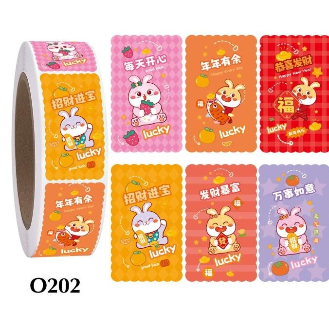 

Stiker Kelinci Imlek 2023 Cutting Sticker Rabbit Stiker Fu Fuk Sincia