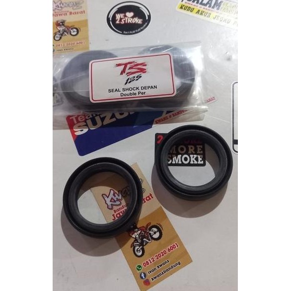 Seal shock depan Suzuki TS125 imitasi double per seal shock depan Ts125 seal shock Suzuki TS125 seal