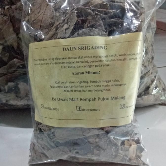 

Daun Sri Gading Kering Rempah Jamu Herbal Tradisional Anti Bakteri