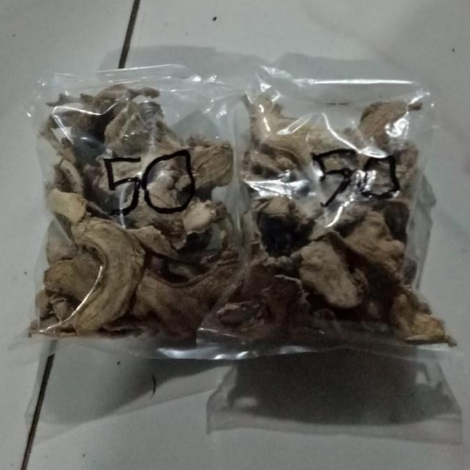 

Jahe Gajah Kering Rempah Jamu Herbal Tradisional Jerawat Selulit Luka