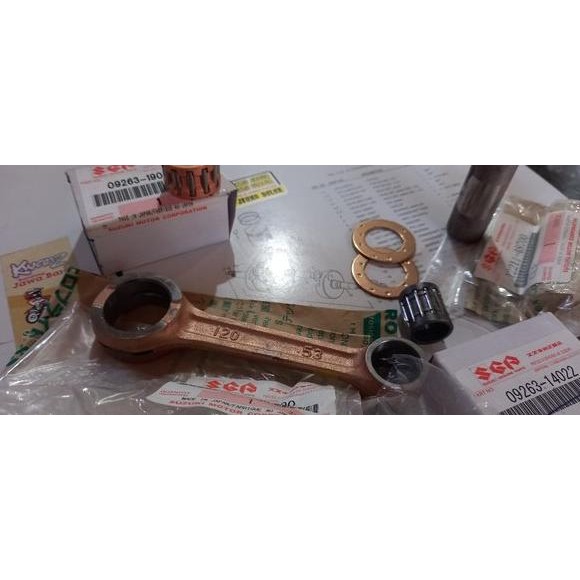 stang seher Suzuki TS125 original conecting rood TS 125 conrod TS 125 stang seher TS125