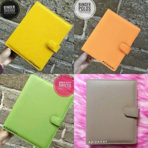 

ORIGINAL BINDER READY POLOS KULIT 20 RING (A5) eq-77