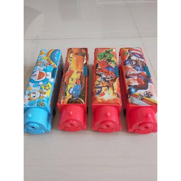 

TERLARIS Tempat pensil karakter kereta + rautan ede-78