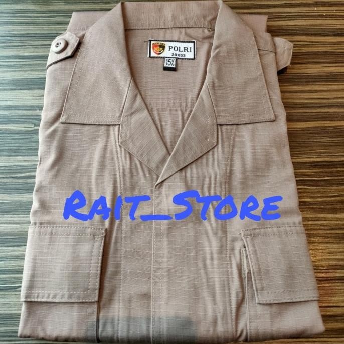 Setelan Baju Pdl Jatah Polri Pdlt A1 Seragam Dalmas Brimob Sabhara Bah Premium Berkualitas