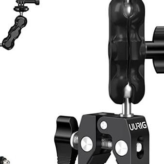 Uurig Clamp W Ballhead 360 Magic Arm Camera Led C Ulanzi R094