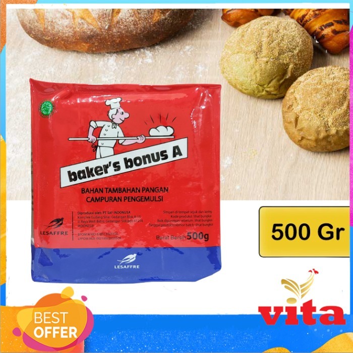 

Baker Bonus Bread Improver 500gram