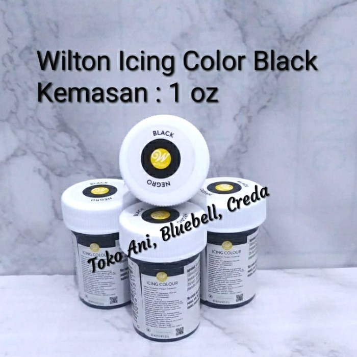 

Wilton Icing Color Black , 1 oz