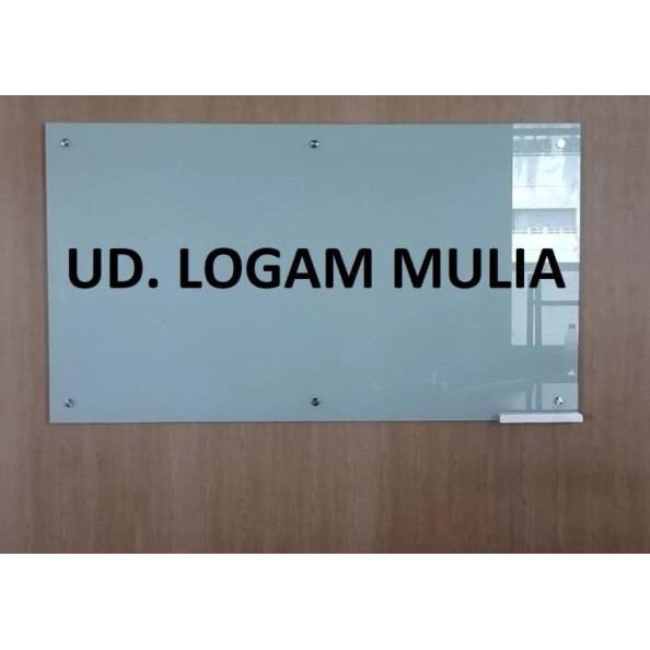 

Glassboard 60X120 - Papan Tulis Kaca 60 X 120 - Tanpa Pasang Ter