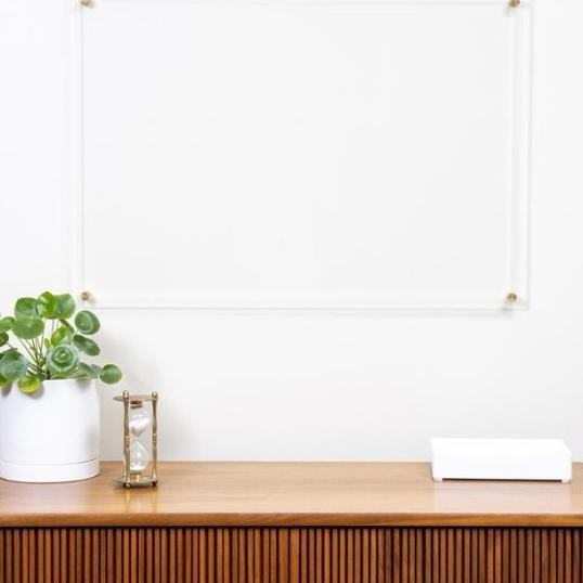 

Papan Tulis Bening Akrilik Kaca White Clear Board Dry Erase_Personal