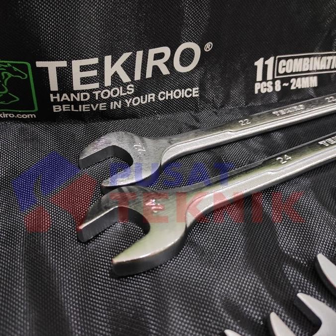 New Kunci Ring Pas Tekiro 8-32 Mm 14 Pcs / Kunci Ring Pas Set Tekiro 8-32