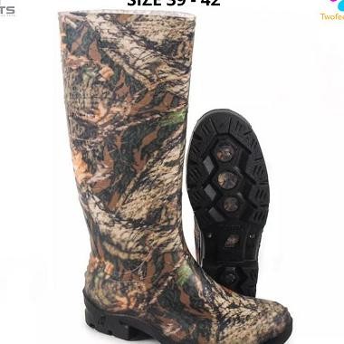 Sepatu Boots Tactical Berburu Ap Terra Forest - Sepatu Karet Ap Forest