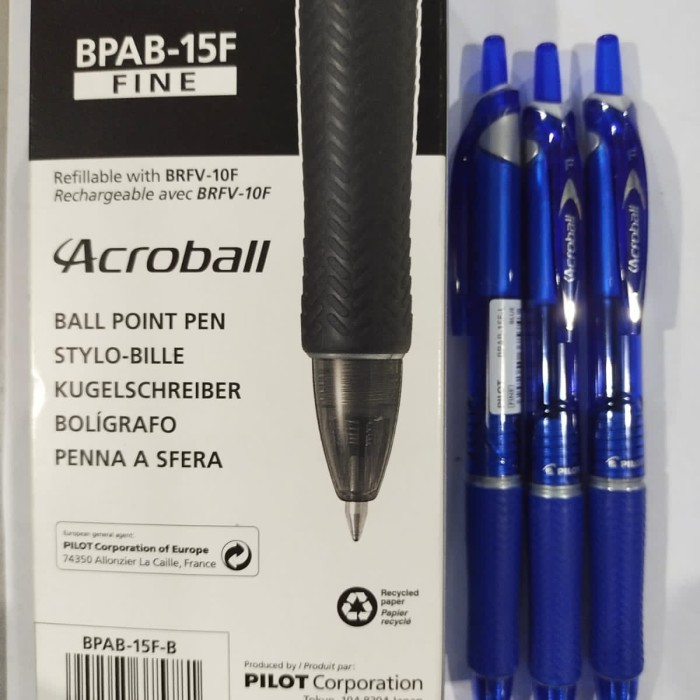 

Gramedia Cirebon - PILOT BALLPEN ACROBALL BPAB-15F 0.7 WSLB