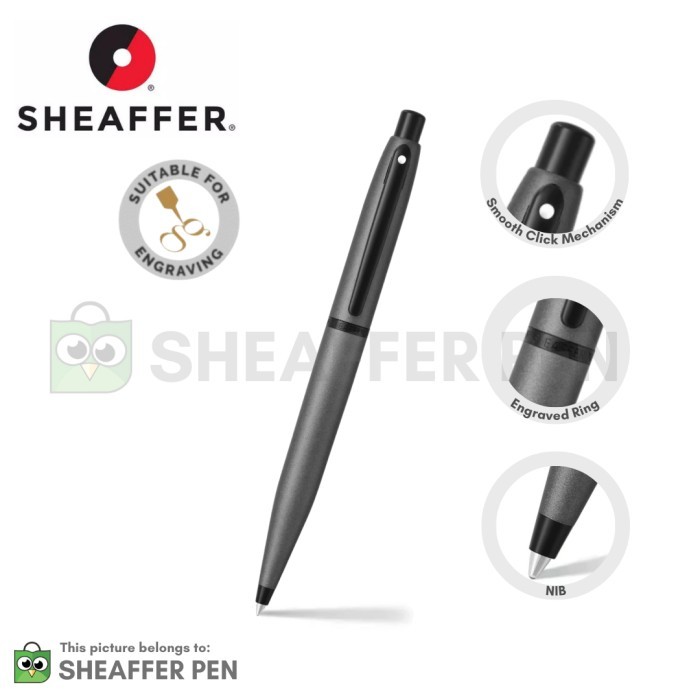 

Ready Sheaffer VFM Matte Gun Metal Ballpoint