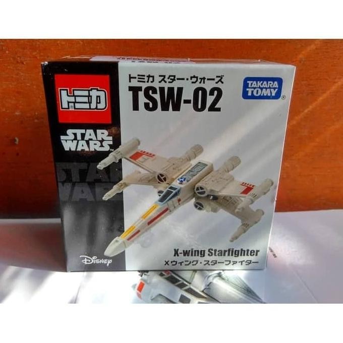 TOMICA STAR WARS TSW-02 X-WING STARFIGHTER Diecast Miniatur Pesawat PS