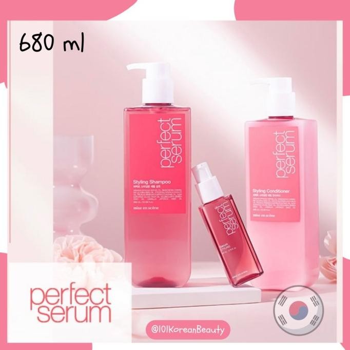 Premium Produk | Mise En Scene Perfect Styling Serum Shampoo 680 Ml