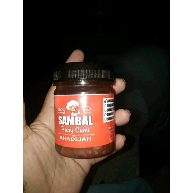 

Sambal Baby Cumi Khadijah