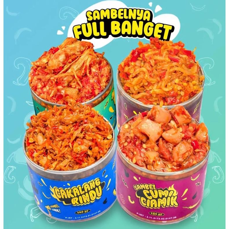 

Eat Sambel - Kemasan Icip Sambel Cumi / Cakalang / Teri / Ayam