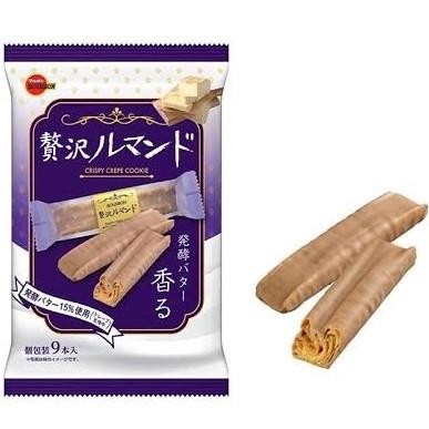 

Bourbon Zeitaku Lumonde Wafer - Crispy Crepe Snack Jepang