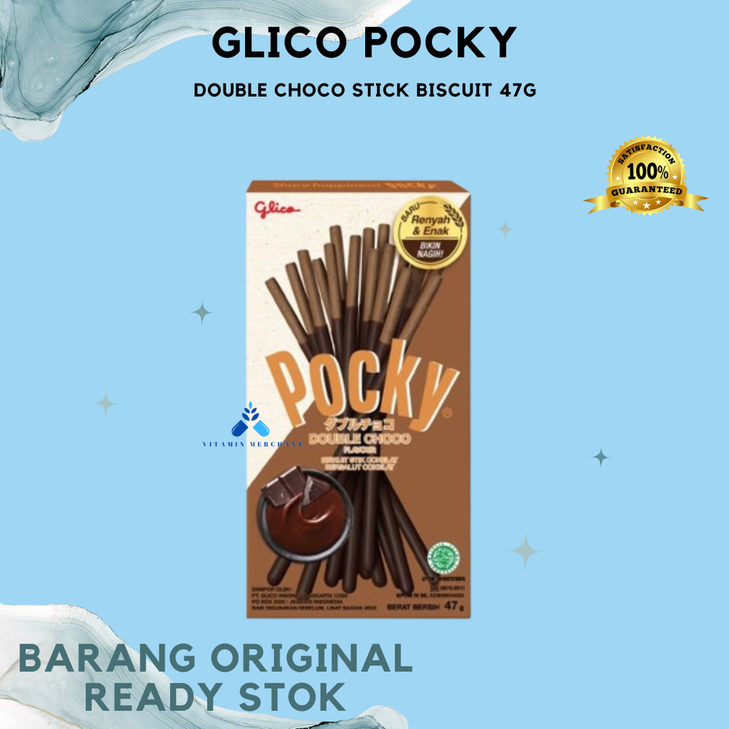 

Glico Pocky Double Choco Stick Biscuit 47g