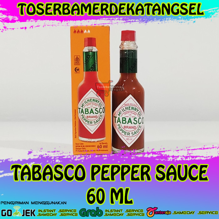 

Sale Tabasco Pepper Sauce 60 Ml Import Halal