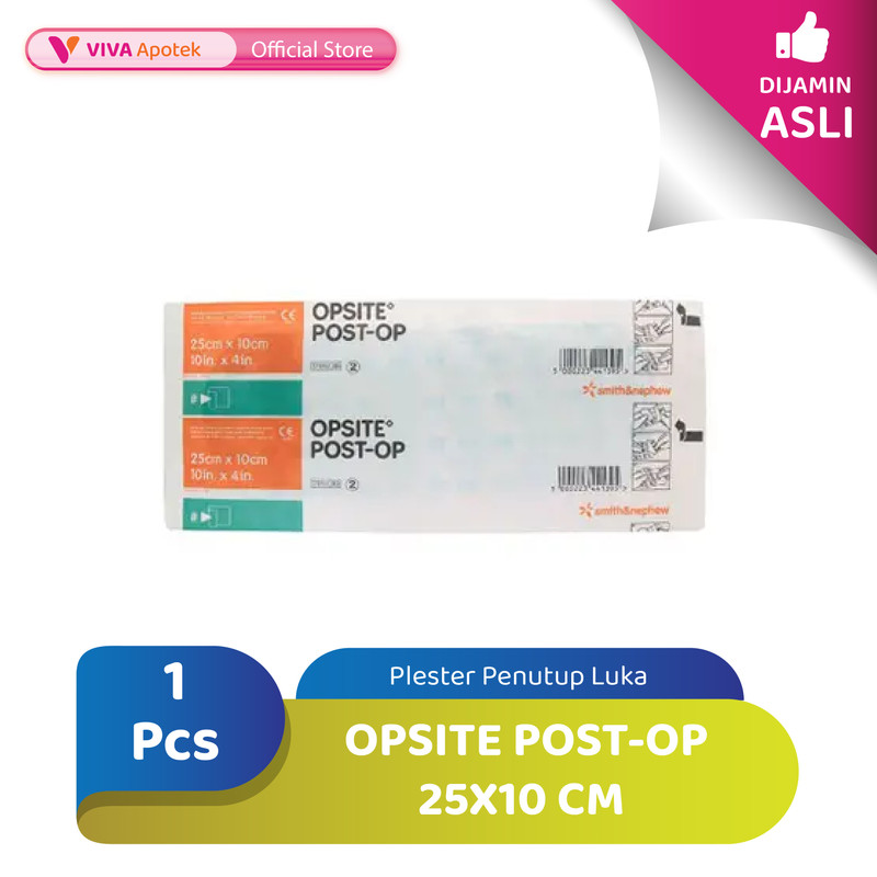 Opsite Post-Op 25x10 cm Plester Penutup Luka (1 Pcs)