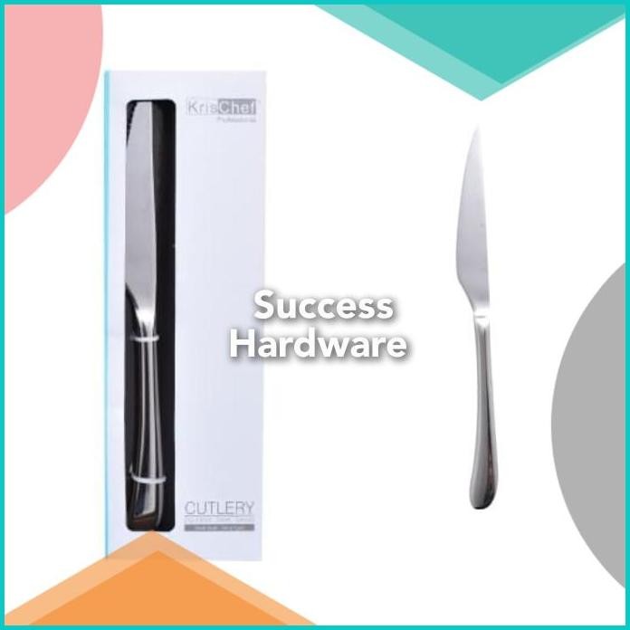KRISCHEF SET PISAU STEAK 1012 6 PCS / STEAK KNIFE SS 1012 SET(6) 140B