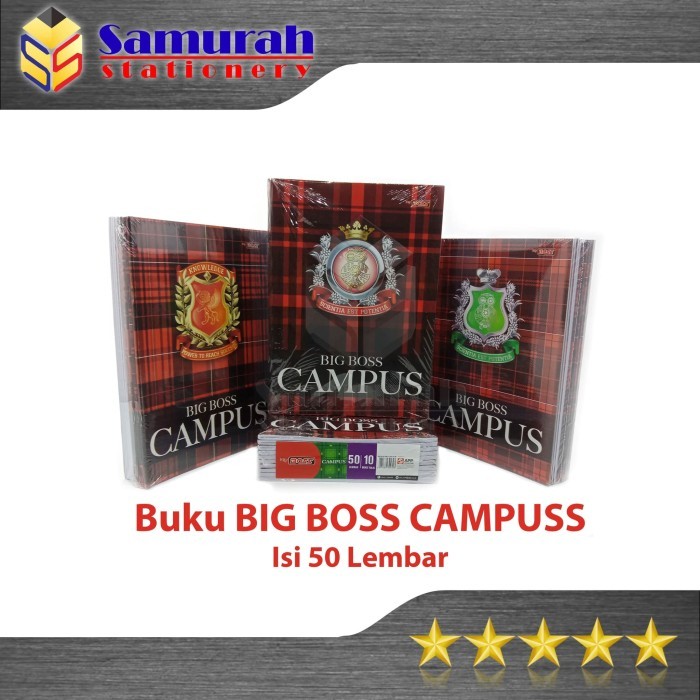 

Sale Buku Tulis Sidu Big Boss Campus 50 Lembar / Bigboss Campuss 50 Lbr