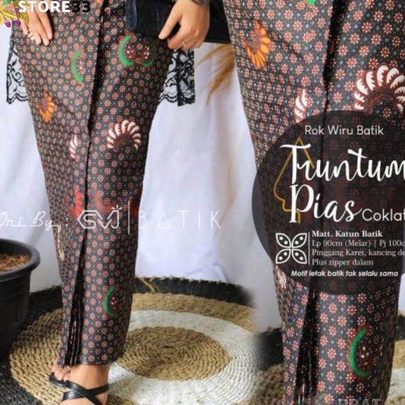 Rok Batik Wiru Rok Wiron Lipit Jawa Bawahan Kebaya Batik