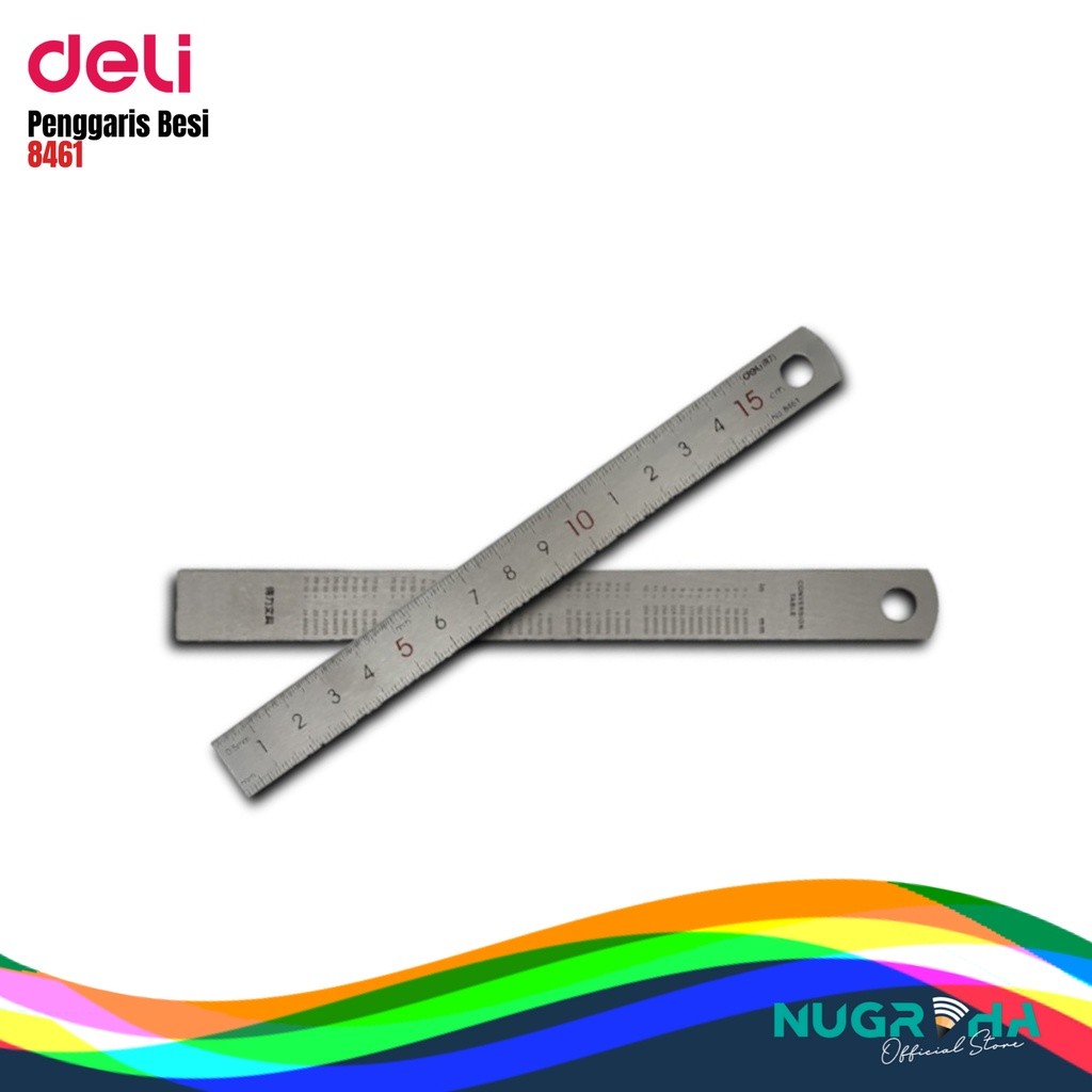 

GARISAN / PENGGARIS 15 CM BESI TEBAL DELI 8461