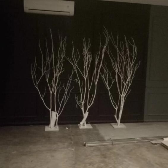 Ranting Batang Rangkaian/Bunga Plastik/Bunga Hias/Batang Kayu Jambu