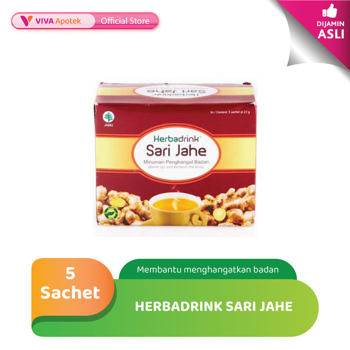 

Herbadrink Sari Jahe untuk Menghangatkan Badan (5 Sachet)
