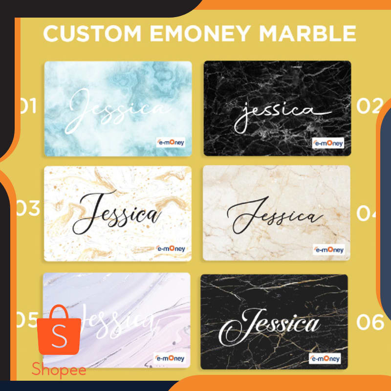 

Grosir Custom Kartu Emoney Marble | Kartu Emoney UV PRINT Marble Keren