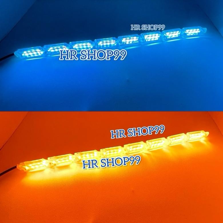 Promo Lampu Led Drl Running 2Warna 30Cm Drl Alis Cristal 30Cm Senja Plus Sein Running 2 Warna Waterp