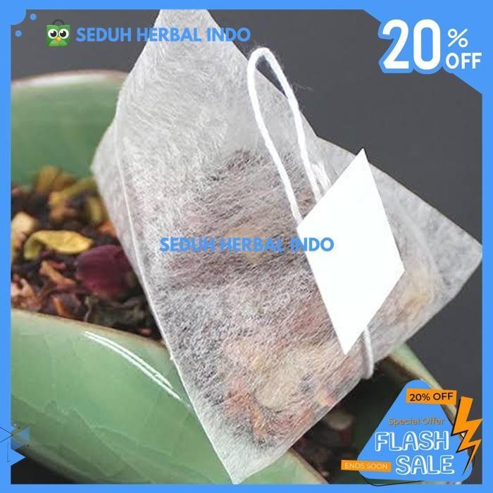 

BIODEGRADABLE CORN FIBER PYRAMID TEA BAG / KANTONG TEH SERAT JAGUNG